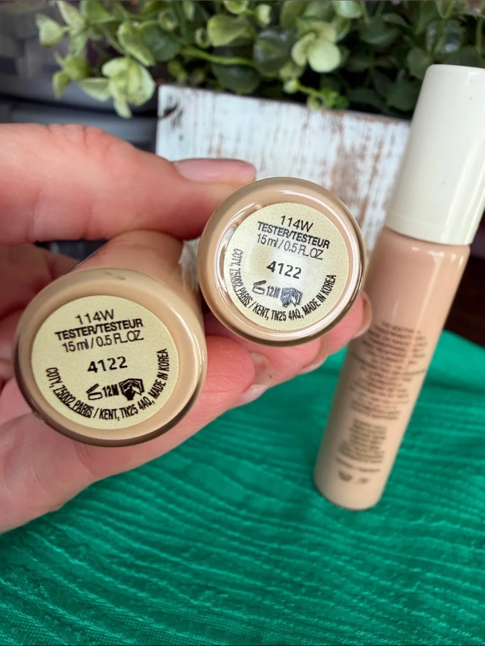 Gucci Éternité de Beauté Liquid Foundation Trio Creamy Beige Tone deluxe testers